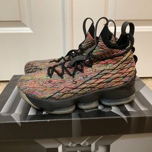 Lebron XV Muti-color/black ‼️Sale‼️